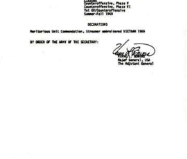 Unit Citations